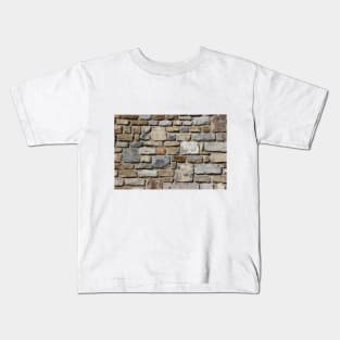 Image: Stone wall Kids T-Shirt